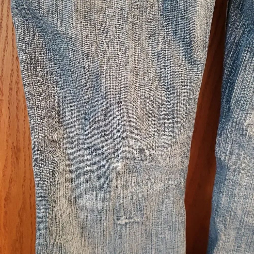 Very Nice Amethyst Distressed Jeans Sz 13 - Picture 9 of 15